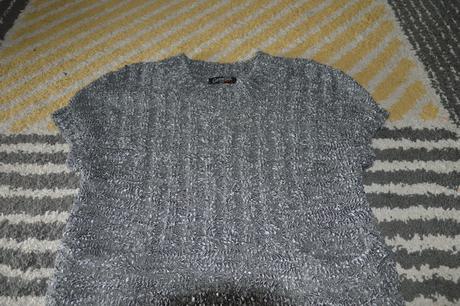 Trblietavý pulóver l/xl, l