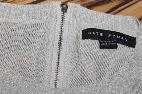 Zlatý sveter gate v. m, gate,m