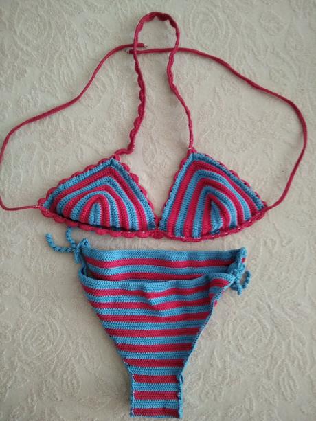 Plavky háčkované, 36 / 164 / m / s