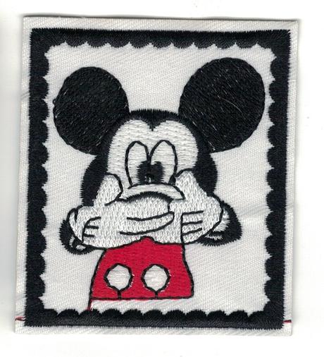 Nažehľovačka - záplata mickey (nz268), 