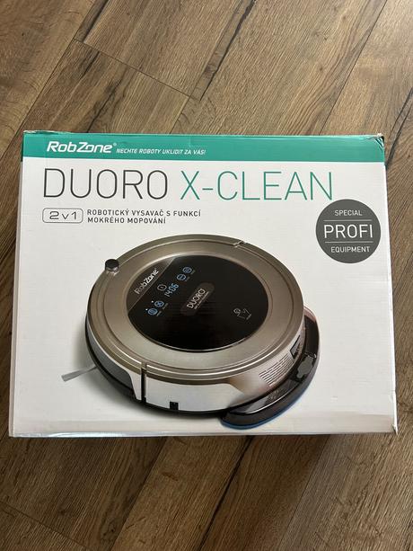 Robzone duoro xclean robotický vysávač s mopom, 