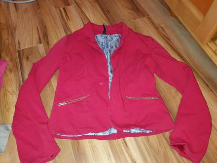 Krásne sako s ruzove, s