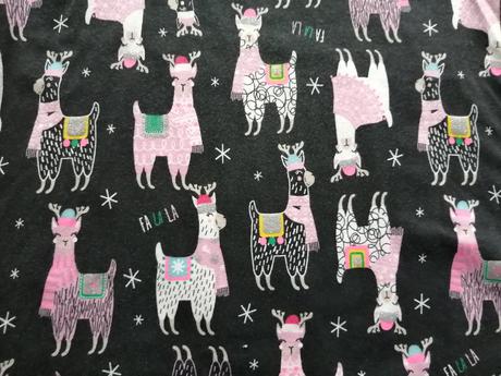 Šaty s lamami vianočné, f&f,104