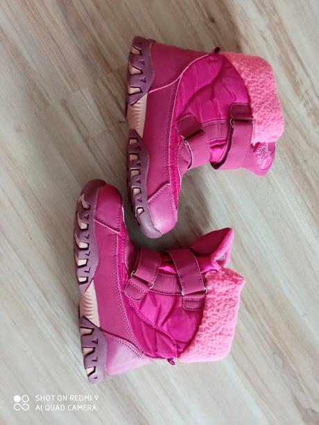 Dievčenské zateplené topánky,snehule-vel.34, 34