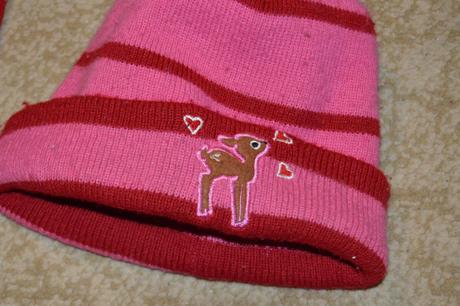 Čiapka a šál, lupilu