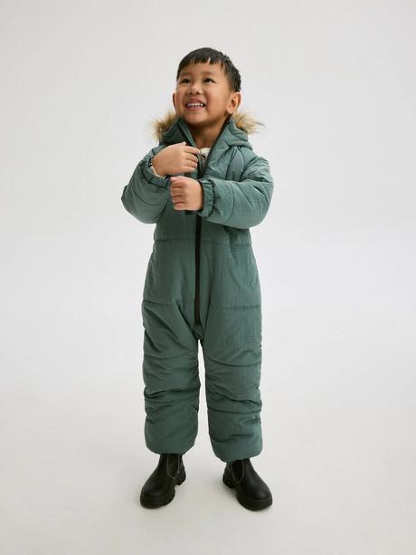 Zateplený overal s kožušinou reserved, 86 / 98 / 104 / 110