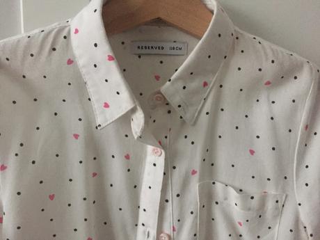 Košeľa so srdiečkami, reserved,116