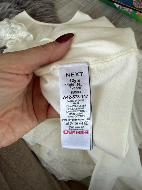 Šaty na 1 sv.prímanie alebo pre družicku, next,152