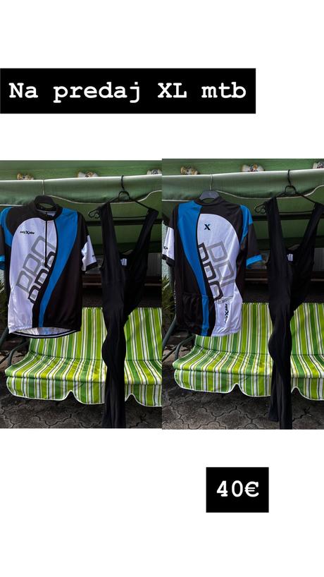 Cyklistický dres, xl