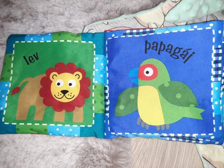 Bodkovaný mojkačik a knižka,