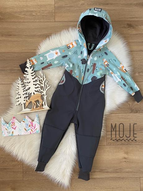 Softshellovy overal kombineza, 74 - 104