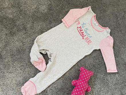 Overal na spanie pyžamko f&f 6-9m, f&f,74