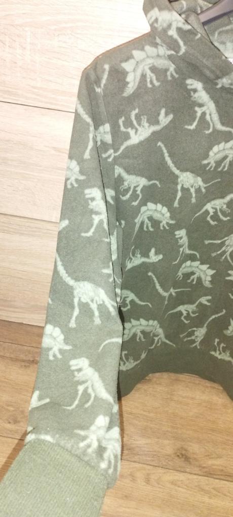 Flísová mikina 134/140, h&m,134