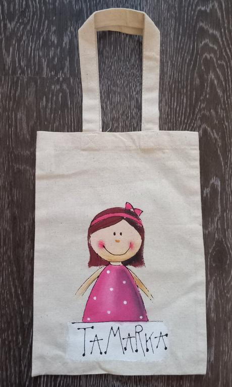 Plátenná taštička "tamarka", 