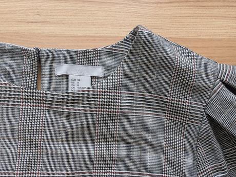 Šaty káro, h&m,38