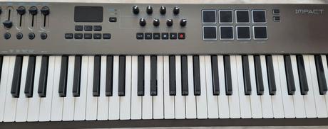 Keyboard nektar impact-lx88-plus midi, 