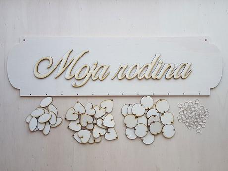 Rodinný kalendár a-rôzne nápisy,