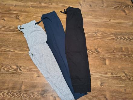 Tepláky 3ks, h&m,152