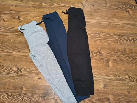 Tepláky 3ks, h&m,152