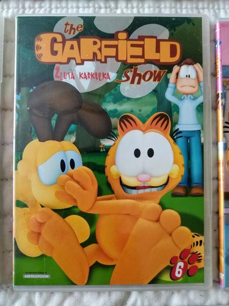 Séria dvd garfield, 