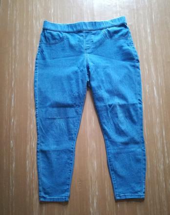 Tmavomodré džeginsy pepco (nové) vel. 44, pepco,44