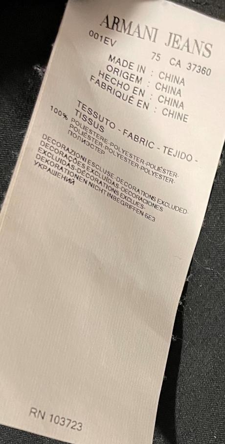 Armani blúzka čierna originál, armani,m