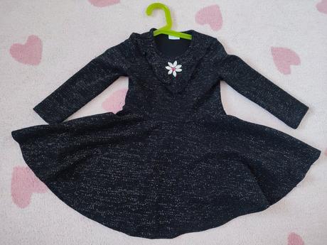 Šaty trblietave, f&f,98