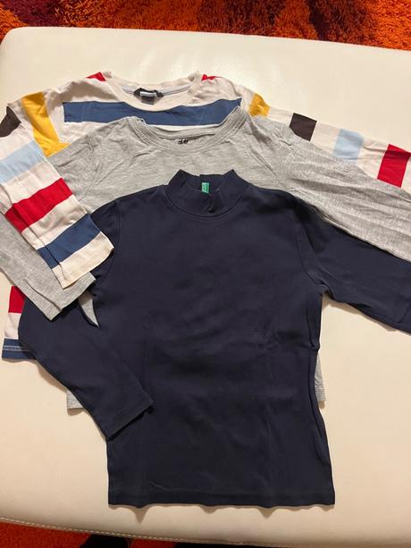 Tricka dlhy rukáv hm 122-128, h&m,122