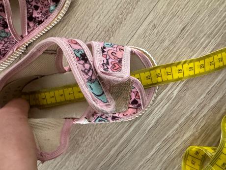 Papucky 15,5cm ortopedicke, mld,23