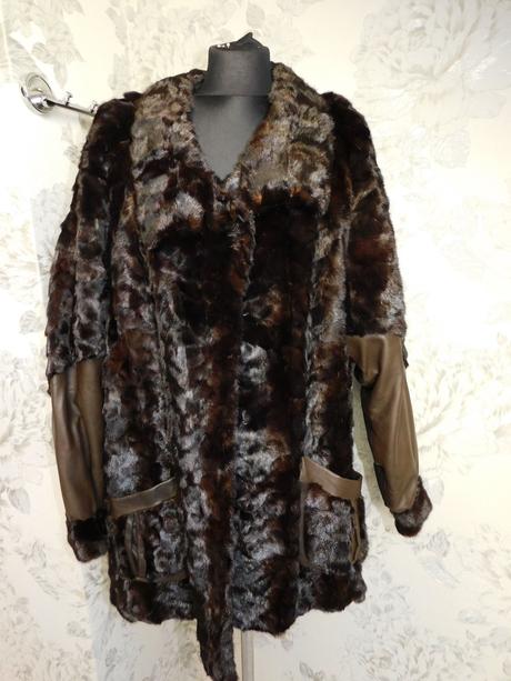 Kvalitny norkovy kozuch/bunda, 44