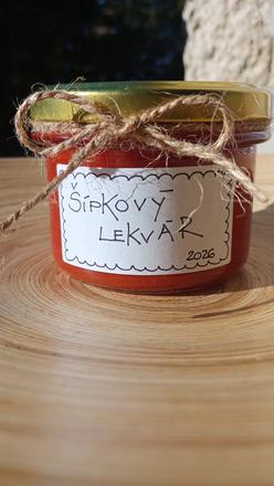 Domáci šípkový lekvár,