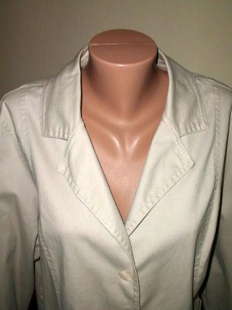 Béžové športovo-elegantné sako pre moletku, 50