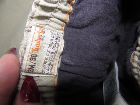 Oteplené riflíky zn.timberland č.80- na ročné dieť, timberland,80