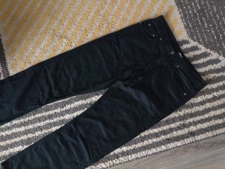 Čierne rifle w34 l32, denim co,l