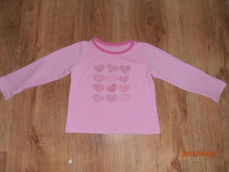 Dievčenské tričko 1- 1,1/2r, 80