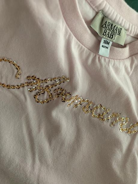 Armani dievčenské tričko vel.18 mes, armani,92