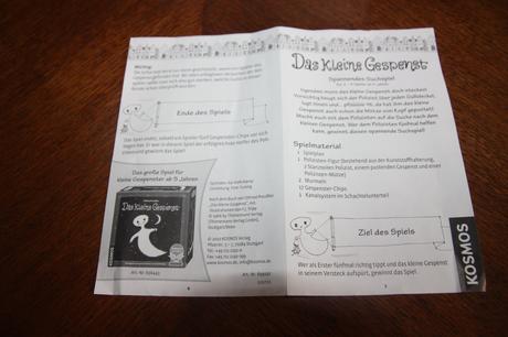 Hra das kleine gespenst - reisespiel - od 5 rokov,