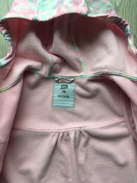 Dievčenská softshellová bunda zateplená kiki&koko, kiki&koko,116