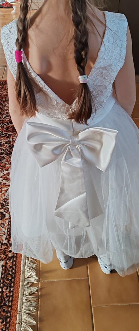 Slávnostné šaty pre dievčatko, 128 / 134