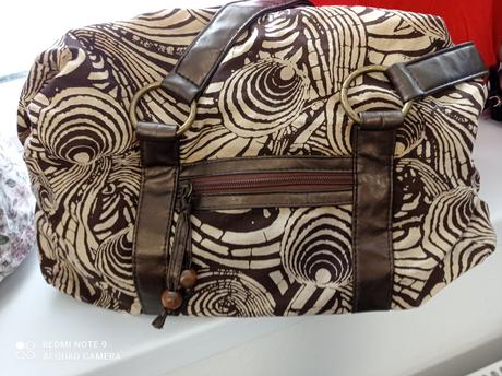 Dámska taška hnedá, 