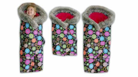 Zavinovací fusak s kožušinkou - predlžujúci, 