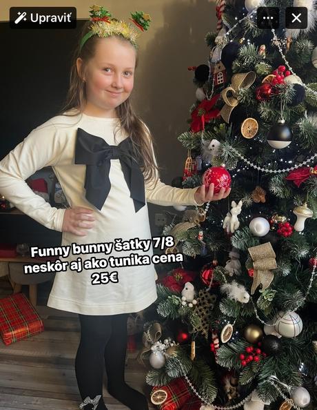 Funny bunny šatky 7/8 piskajuce, funny bunny,140