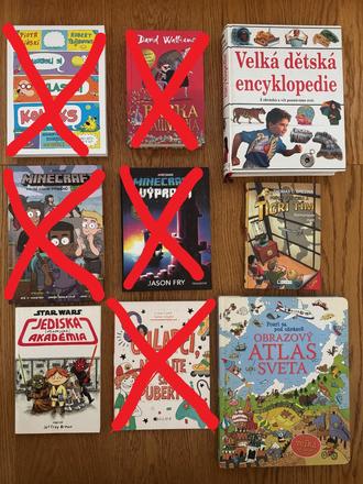 Predam rozne detske knihy, 