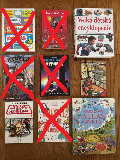 Predam rozne detske knihy, 