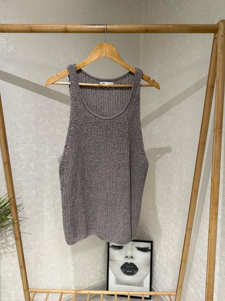 Upletovy top zara, zara,m