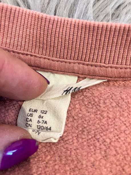 Dievčenská mikina so zvieracou potlačou (122), h&m,122