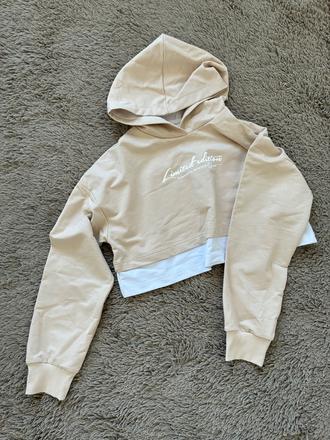 Mikina crop, s