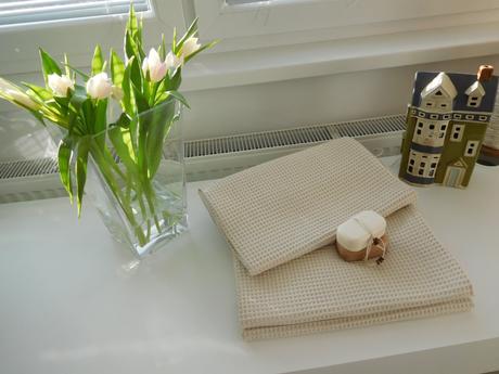 Vaflová bavlna - uteráky-140 x 70 cm, nové, 