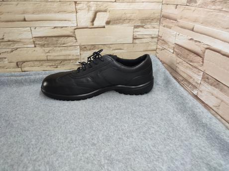 Uvex 45 - pánska kožená čierna pracovná obuv, 45