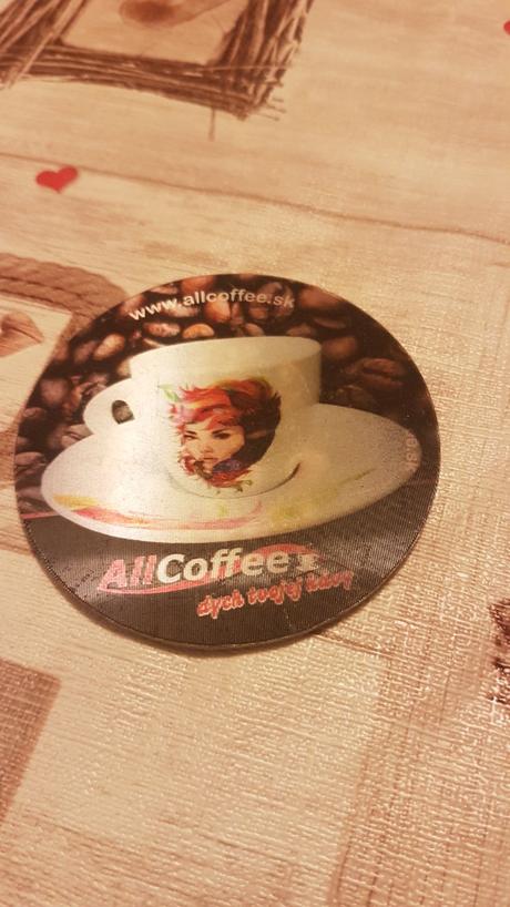 Premienacia podložka pod hrnček, 